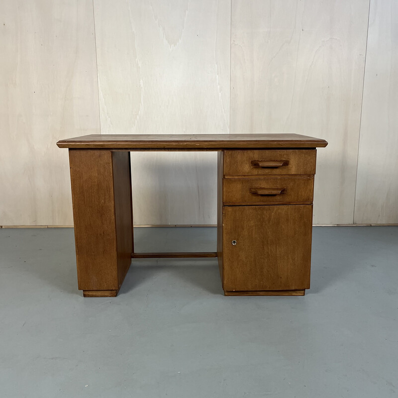 Bureau vintage en bois, 1930