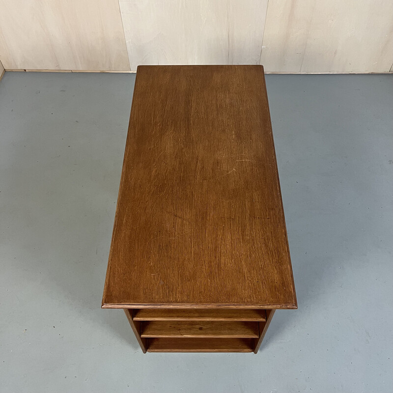 Vintage wood desk, 1930s