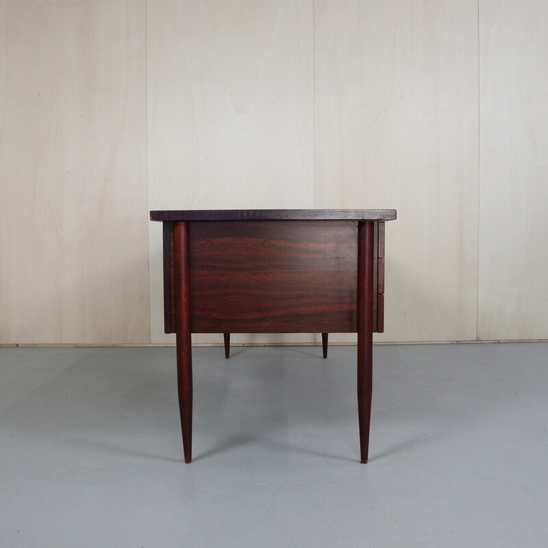 Vintage desk in veneer, 1960s