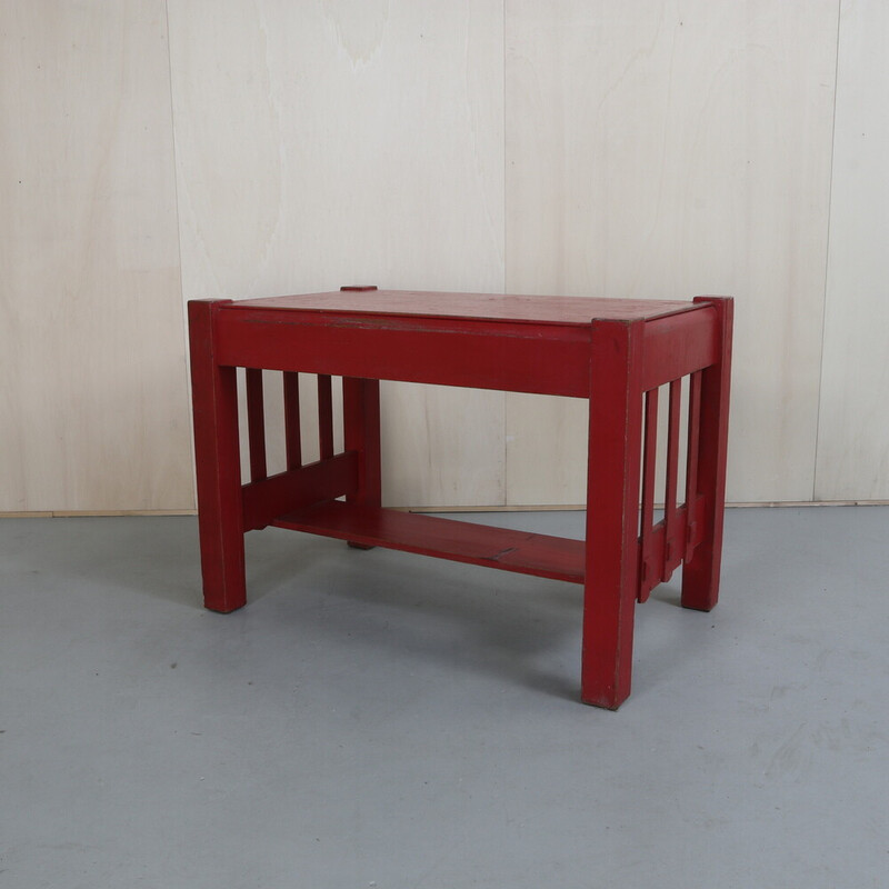 Arts and Crafts vintage desk, 1940s