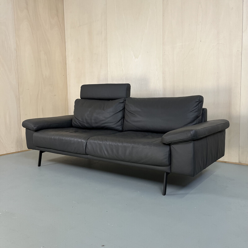 Zeitloses Vintage-Sofa aus Leder von Novastyl