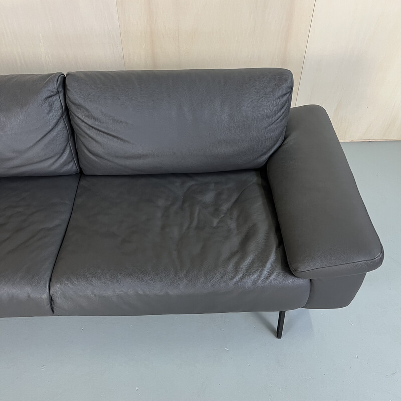 Zeitloses Vintage-Sofa aus Leder von Novastyl