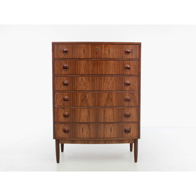 Scandinavische vintage kast van rozenhout Rio van Kai Kristiansen