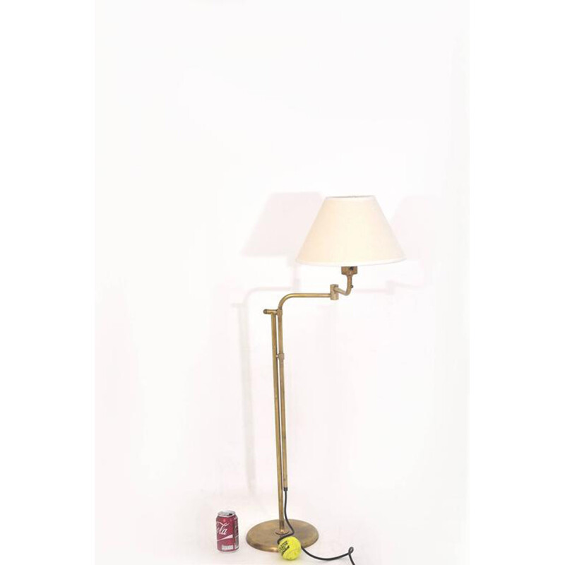 Pair of French mid-Century adjustable floor lamp - 1960s