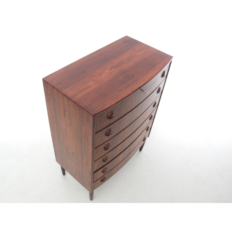 Vintage Scandinavian chest of drawers in Rio rosewood by Kai Kristiansen