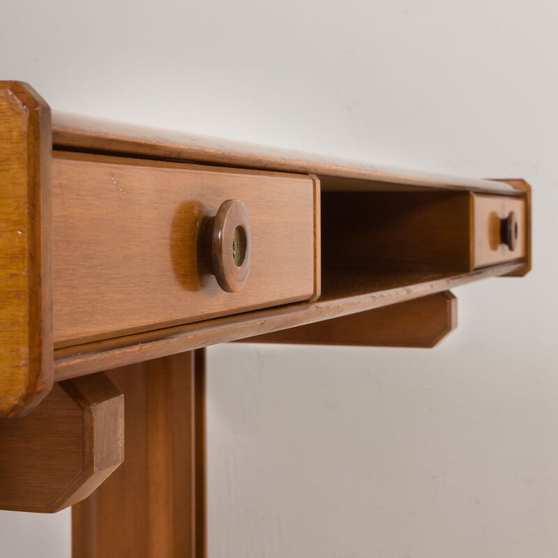 Vintage desk by Gianfranco Frattini for Bernini, Italy 1950s