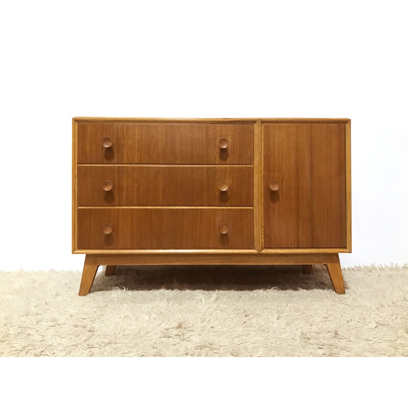 Original Meredew oak cabinet sideboard - 1950s