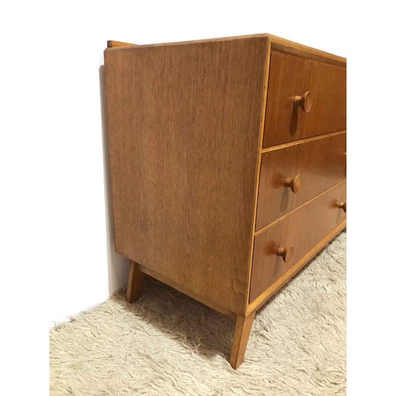 Original Meredew oak cabinet sideboard - 1950s