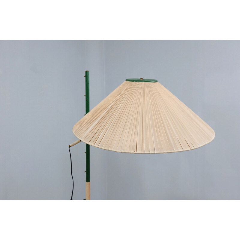 Mid century adjustable floor lamp by J.T. Kalmar, 1950s