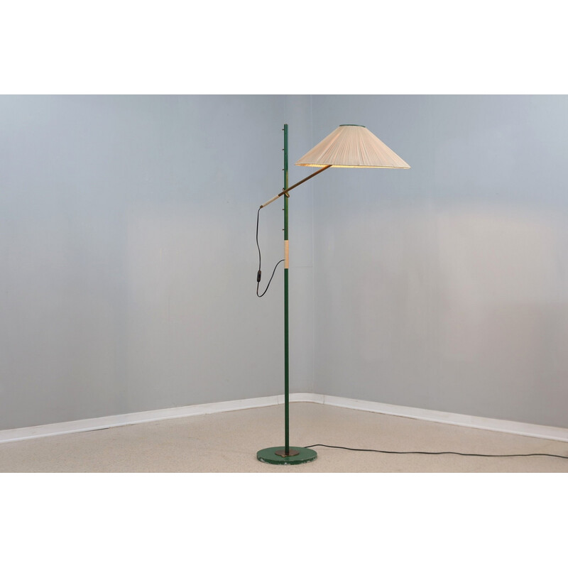 Mid century adjustable floor lamp by J.T. Kalmar, 1950s