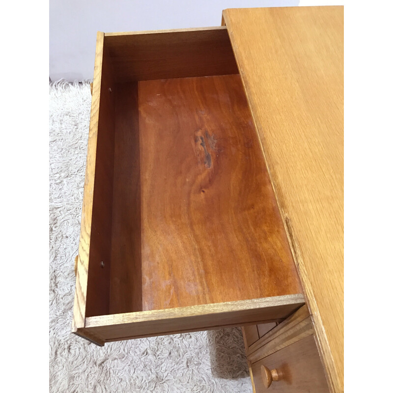 Original Meredew oak cabinet sideboard - 1950s