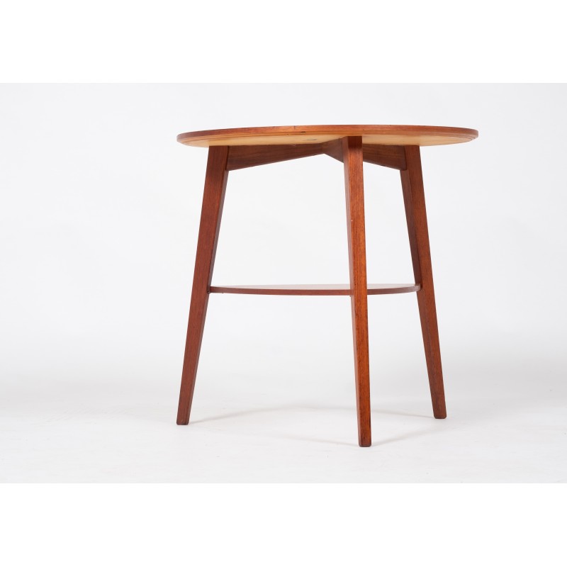 Vintage teak side table by Holger Georg Jensen, Denmark 1960s