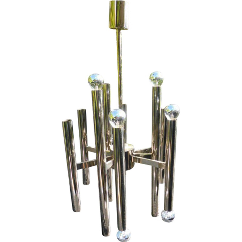 S.A Boulanger italian chandelier - 1960s