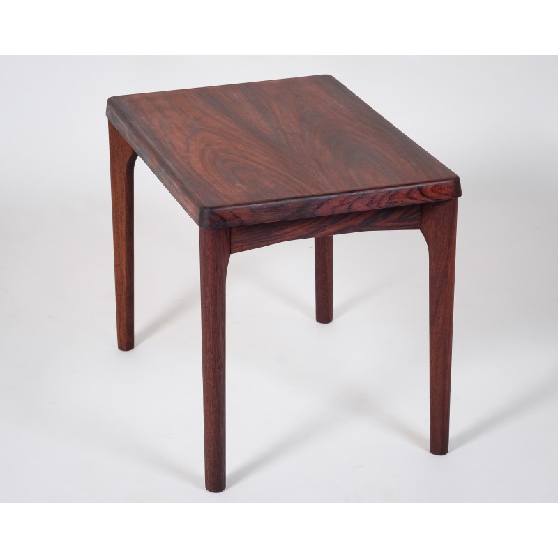 Vintage rosewood side table by Henning Kjærnulf for Vejle Mobelfabrik, 1960s