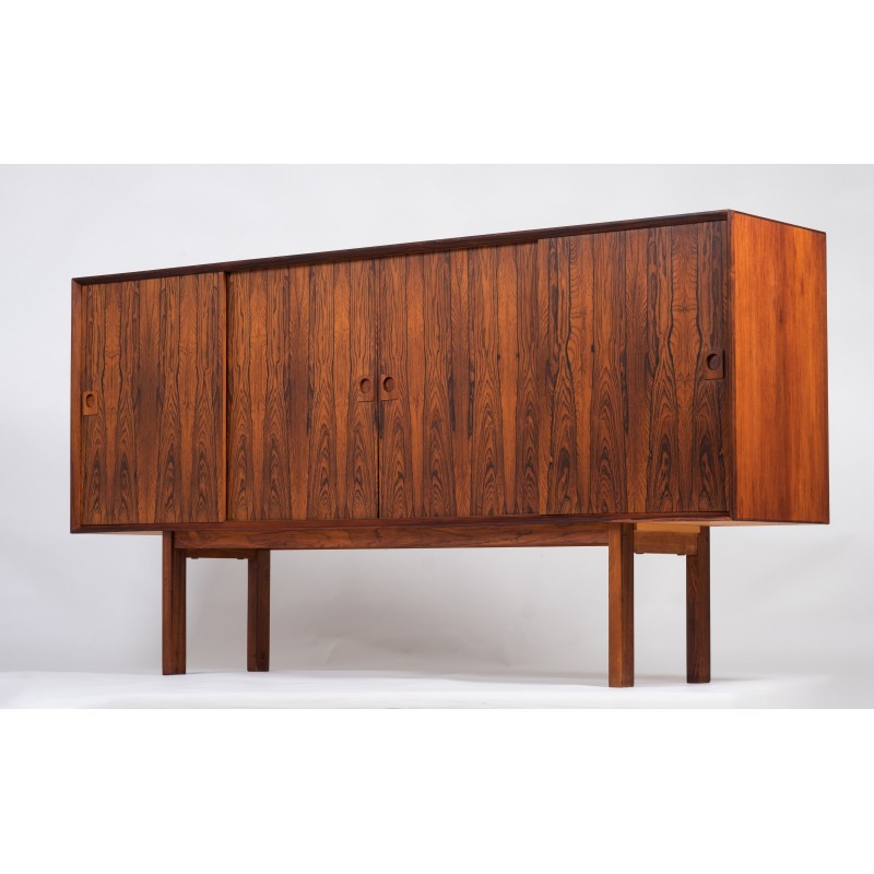 Vintage rosewood and oakwood sideboard, Denmark 1960