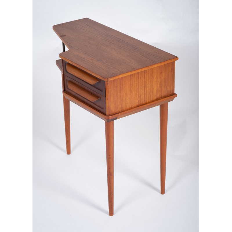 Vintage teak side table, Denmark 1960s