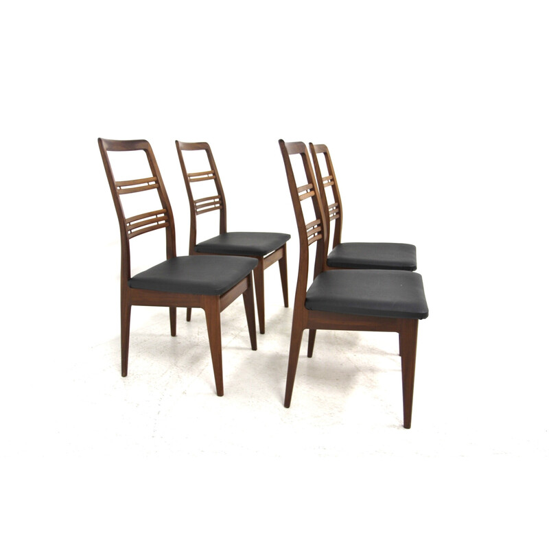 Conjunto de 4 cadeiras vintage "Rosetto" de Svante Skogh para Abra Möbler, Suécia 1960