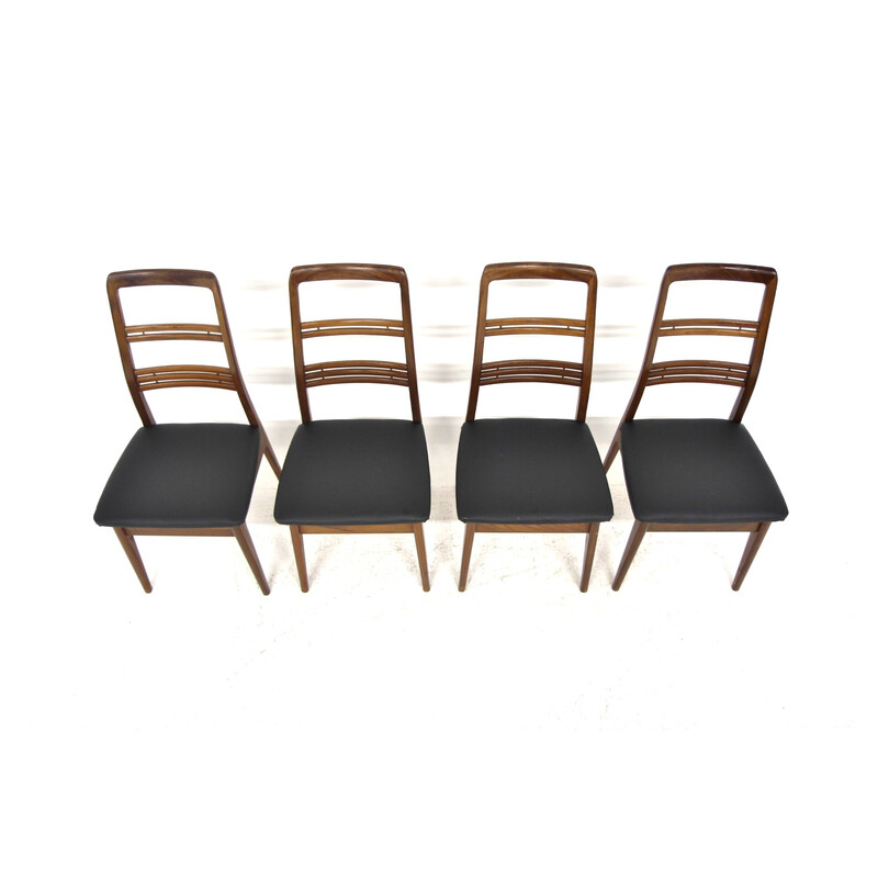 Satz von 4 Vintage-Stühlen "Rosetto" von Svante Skogh für Abra Möbler, Schweden 1960