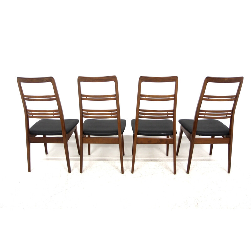 Lot de 4 chaises vintage "Rosetto" par Svante Skogh pour Abra Möbler, Suède 1960