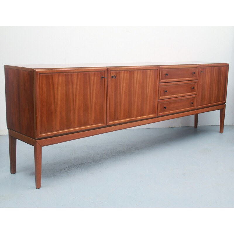 Enfilade vintage en noyer, 1960