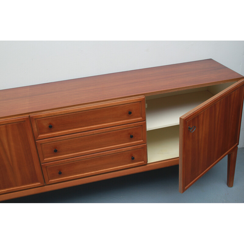 Credenza vintage in noce, anni '60