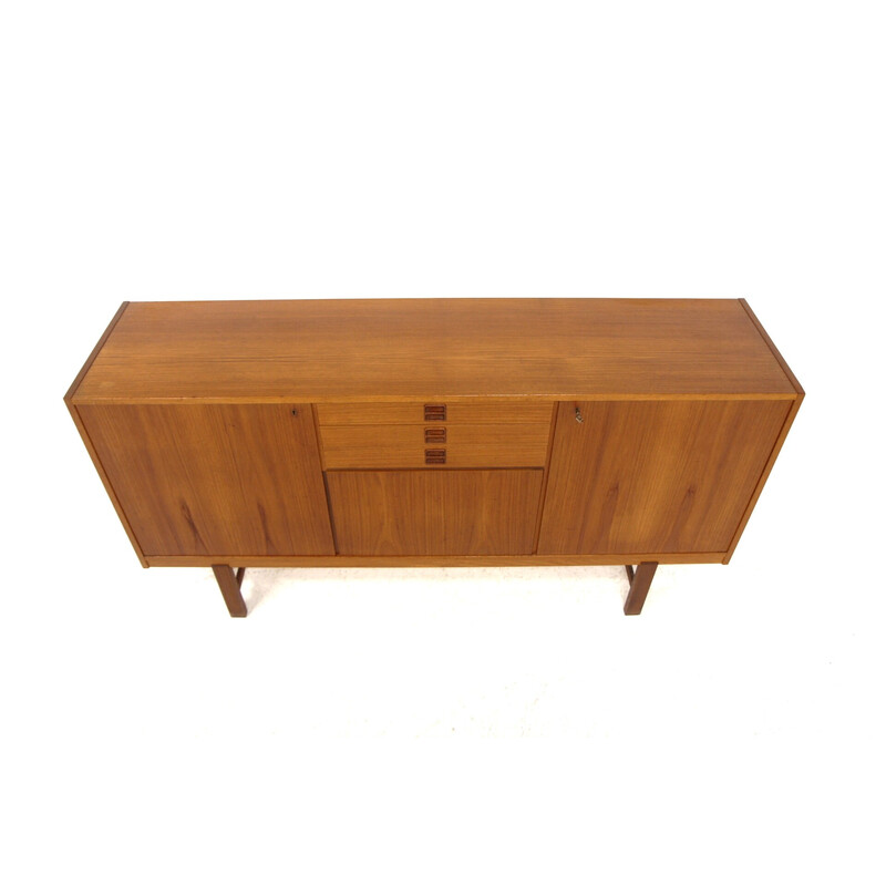 Vintage Scandinavian teak enfilade de Borgeryds Möbelfabrik, Suécia Anos 60