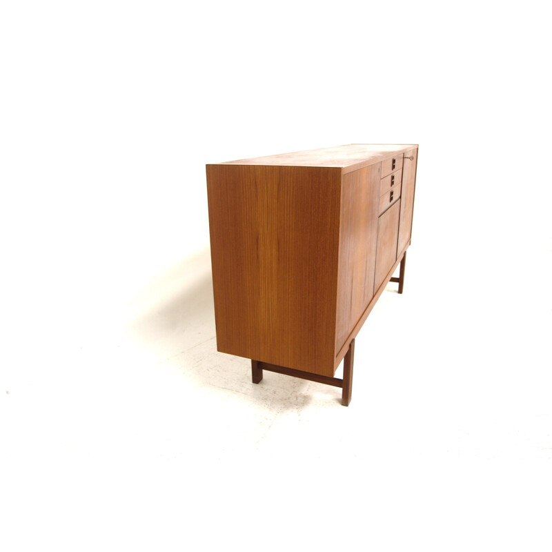 Vintage Scandinavian teak enfilade de Borgeryds Möbelfabrik, Suécia Anos 60