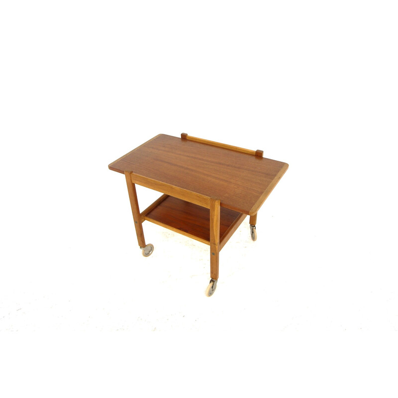 Scandinavian vintage teak serving table, Sweden 1960