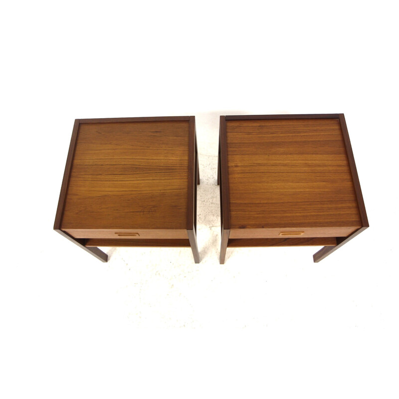 Pair of vintage night stands by Gillis Lundgren for Möbel-Ikea, Sweden 1960