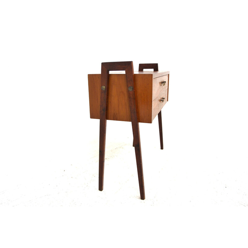 Commode scandinave vintage en teck, Suède 1950