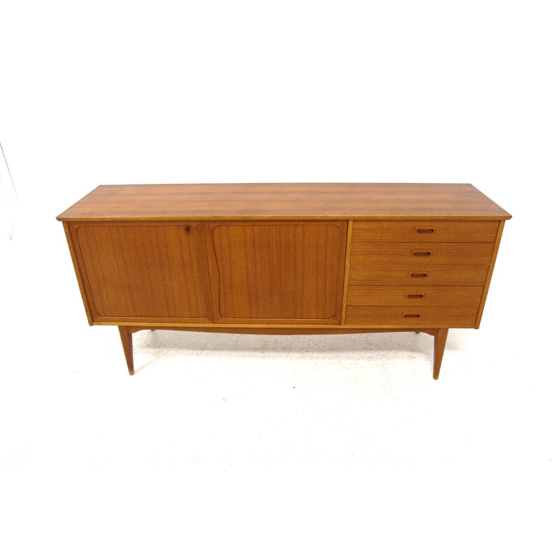 Credenza vintage in teak, Svezia 1960