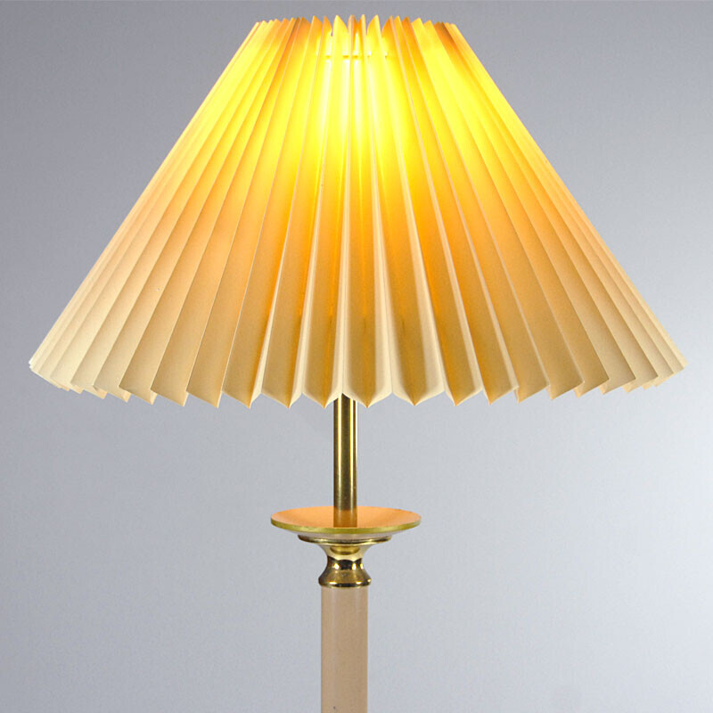 Lampe de table vintage en métal de Kullman, Allemagne 1980