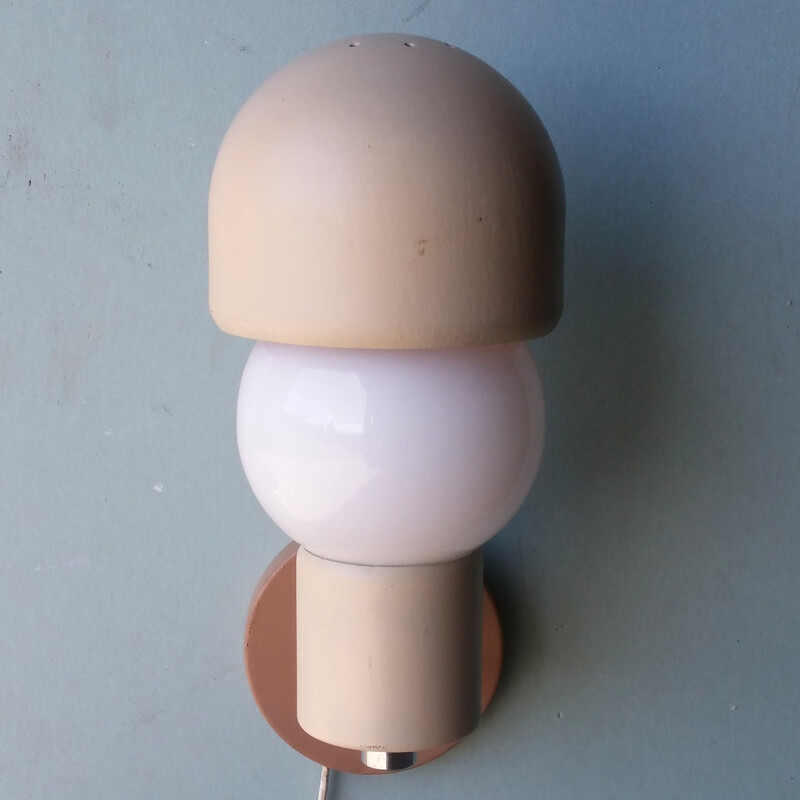 Italian mushroom - shaped wall lamp - 1950s