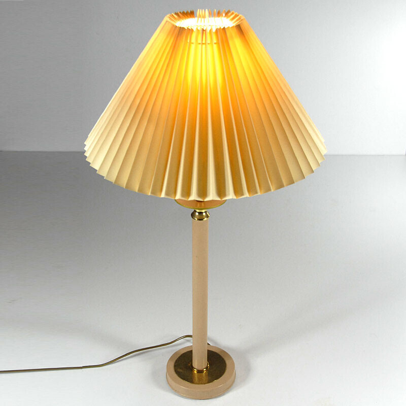 Vintage metal table lamp by Kullman, Germany 1980s