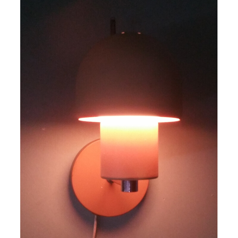 Italian mushroom - shaped wall lamp - 1950s