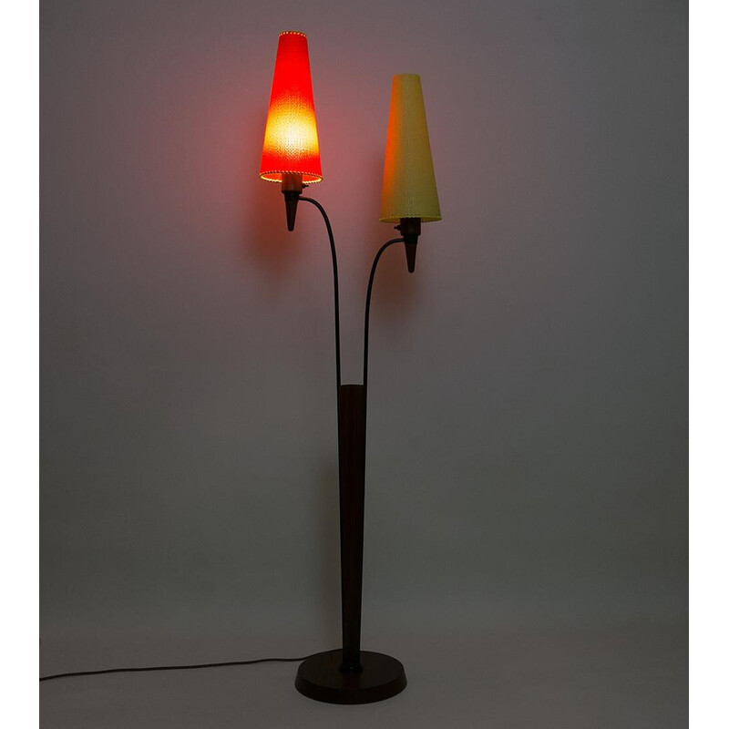 Mid-eeuwse Scandinavische vloerlamp, 1950