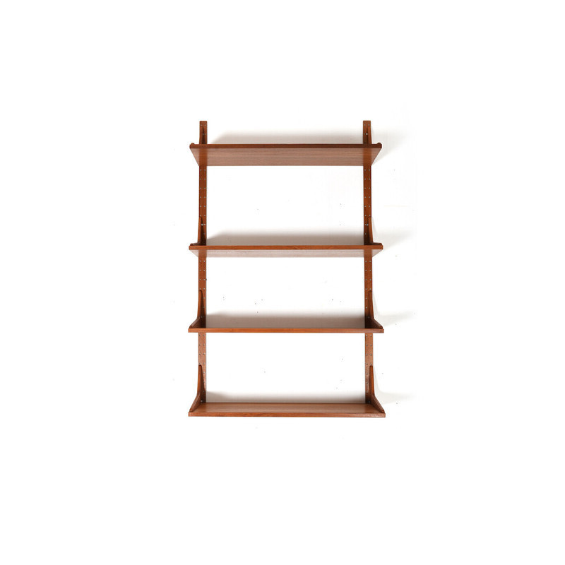 Vintage teak shelf system by Hg Furniture, Denmark 1960s