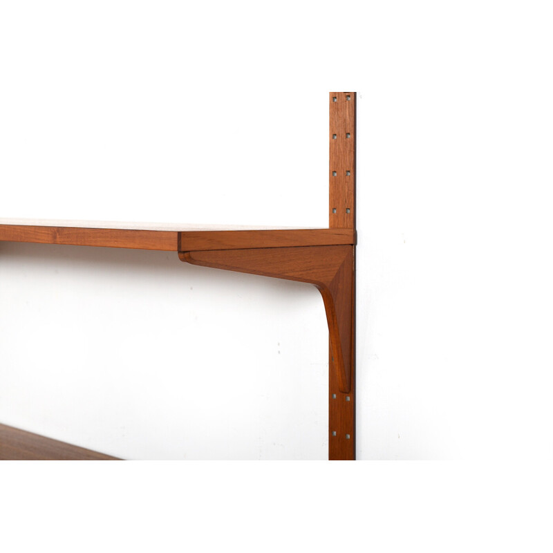 Sistema de estanterías vintage en teca de Hg Furniture, Dinamarca Años 60