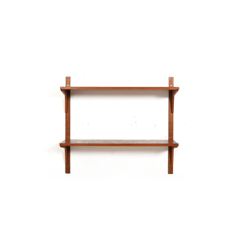 Vintage teak shelf system by Hg Furniture, Denmark 1960s