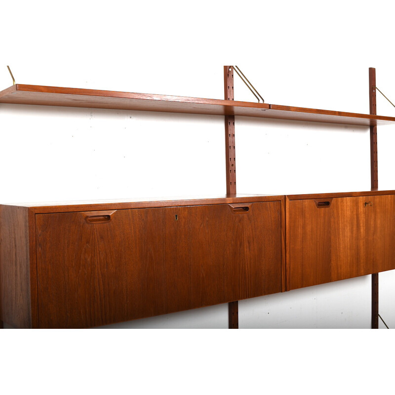 Vintage Danish teak shelf system by Sven Ellekær for Albert Hansen, 1960s