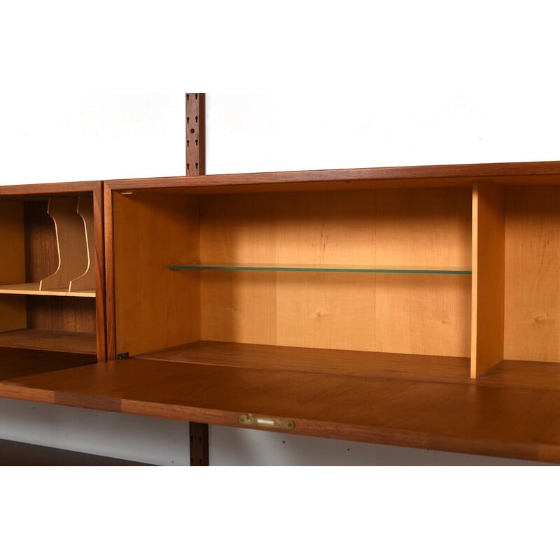 Vintage Danish teak shelf system by Sven Ellekær for Albert Hansen, 1960s