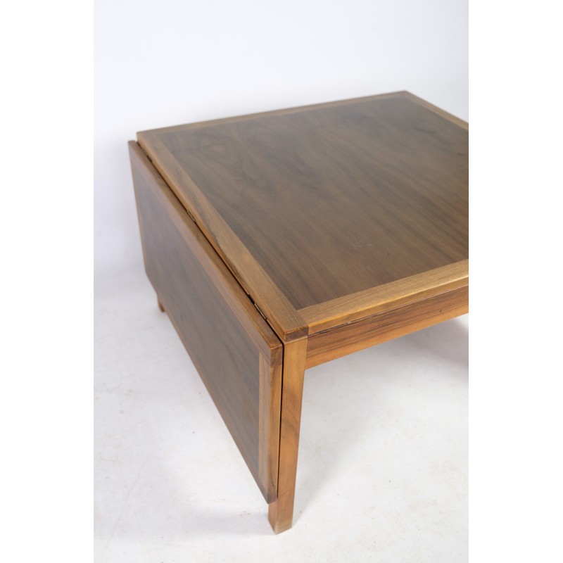 Vintage mahogany and walnut coffee table by Børge Mogensen for Fredericia Furniture