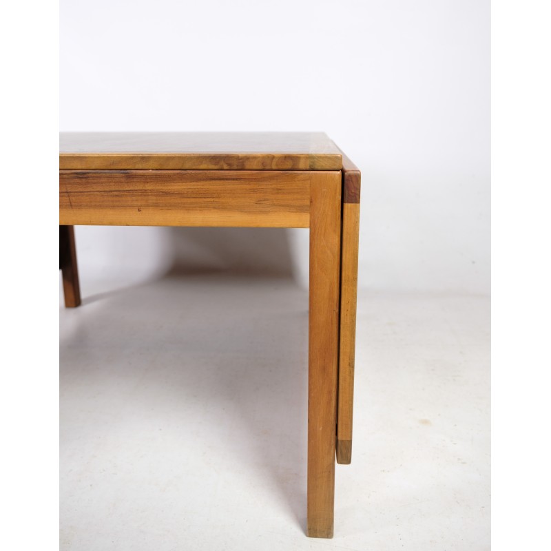 Table basse vintage en acajou et noyer par Børge Mogensen pour Fredericia Furniture