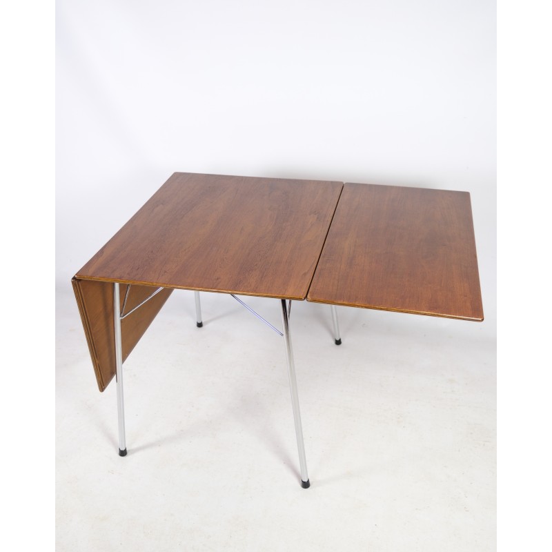 Tavolo da campeggio vintage di Arne Jacobsen per Fritz Hansen, Danimarca 1952