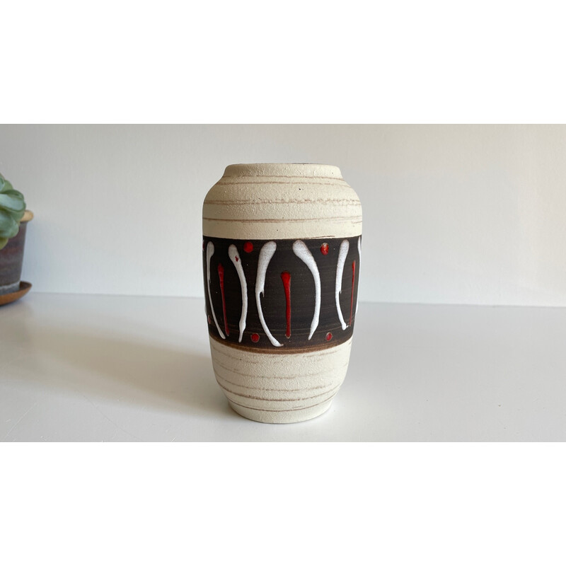 Vaso in ceramica vintage, 1950