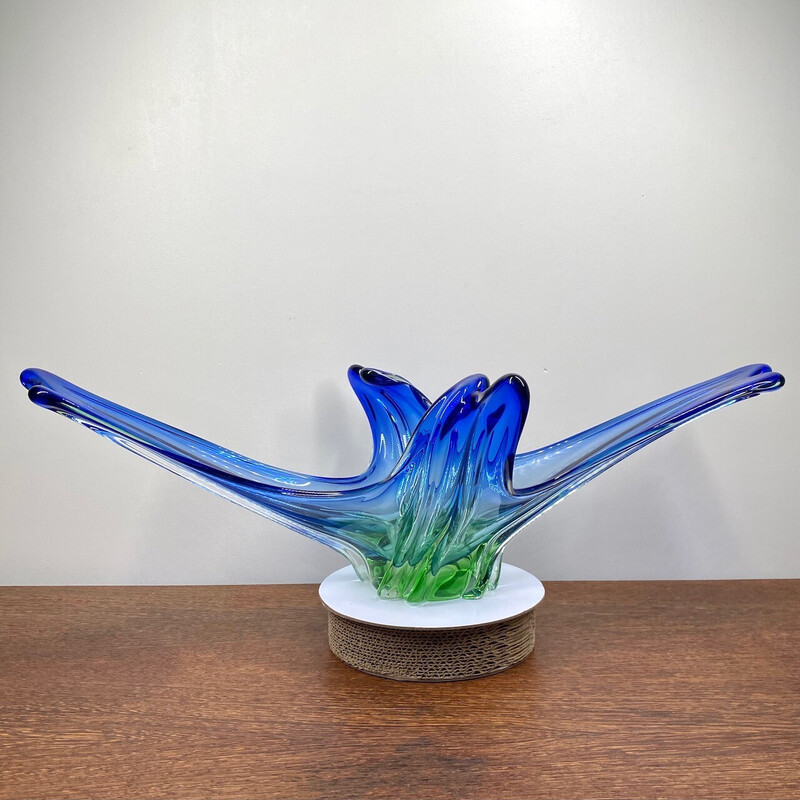 Vintage Murano glass centerpiece, Italy