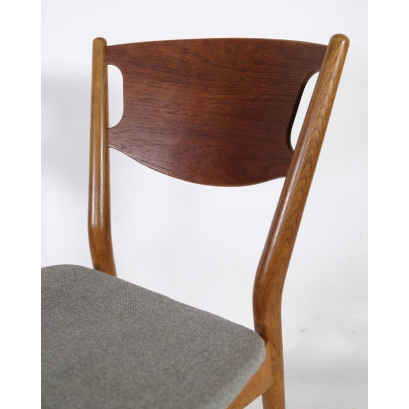 Set of 6 vintage "Model 42A" chairs by Helge Sibast, 1953