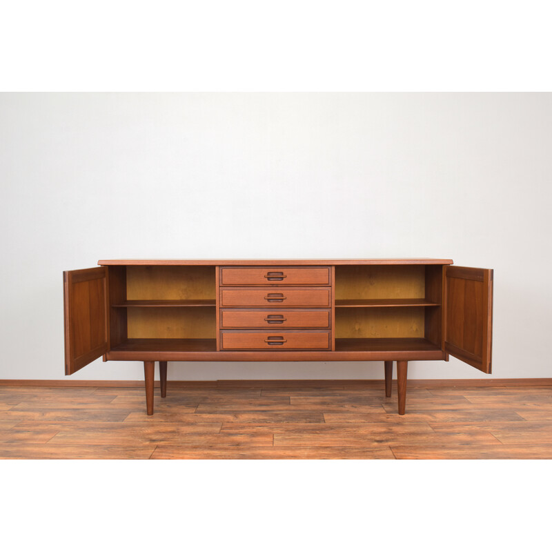 Mid-century Norwegian teak sideboard by Gustav Bahus, 1960s