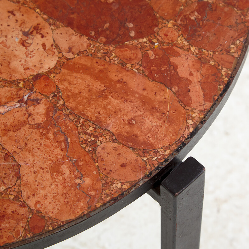 Vintage limestone coffee table, 1970s