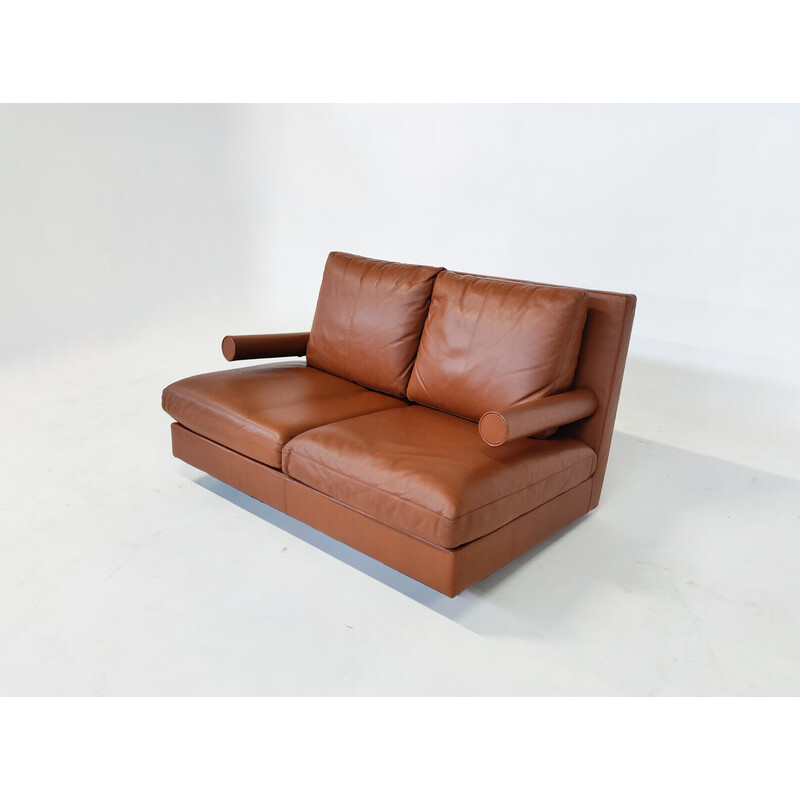 Mid-century Baisity two seater sofa by Antonio Citterio for B and B Italia, 1980s